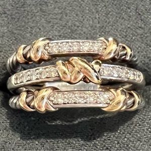 GORGEOUS DAVID YURMAN HELENA RING.